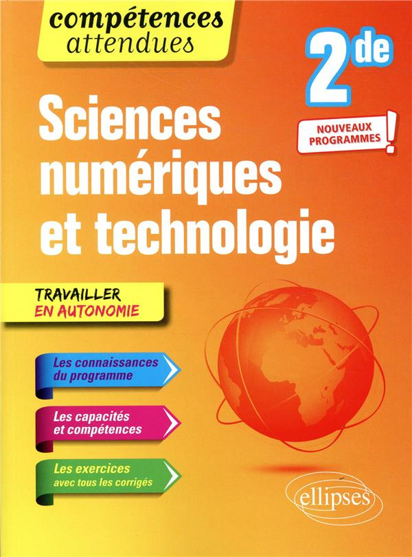 Sciences numériques et technologie 2de. Edition 2019