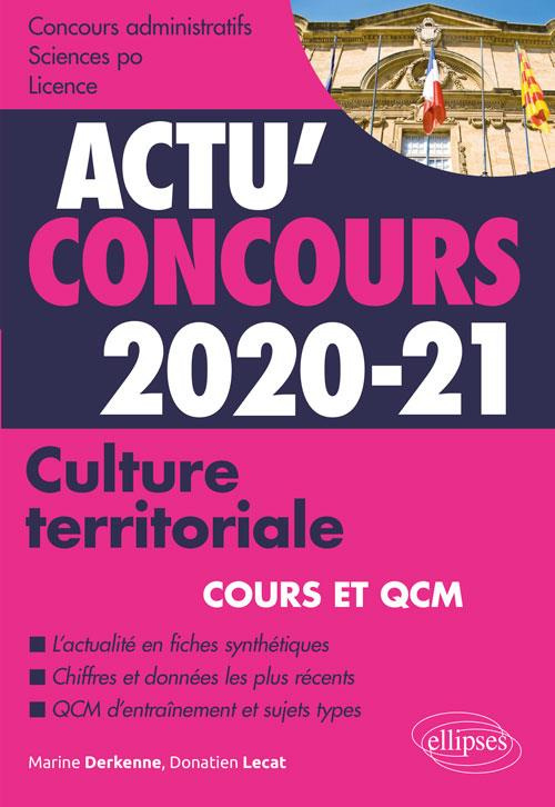 Culture territoriale. Cours et QCM, Edition 2020-2021