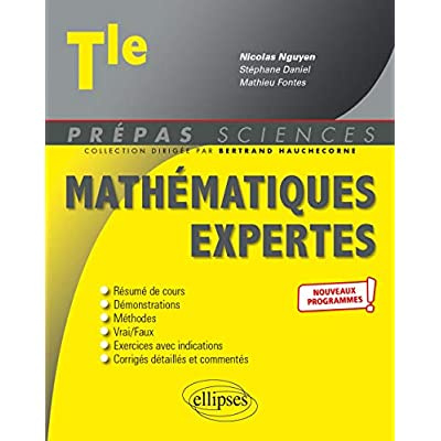 Mathématiques expertes Tle. Edition 2020