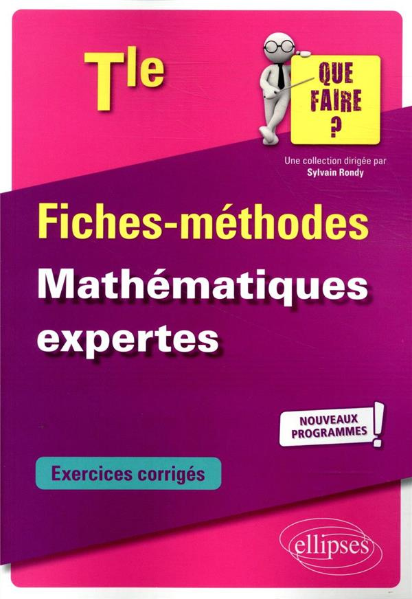 Mathématiques expertes Terminale. Edition 2020