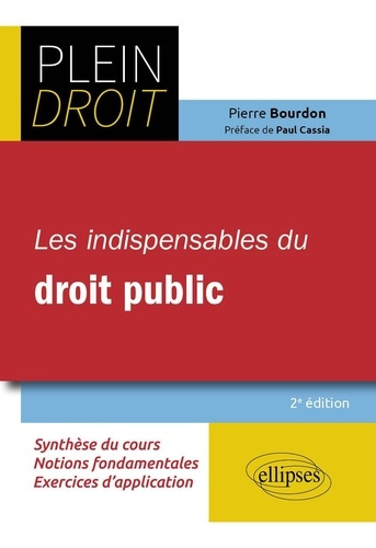 Les indispensables du droit public. 2e édition