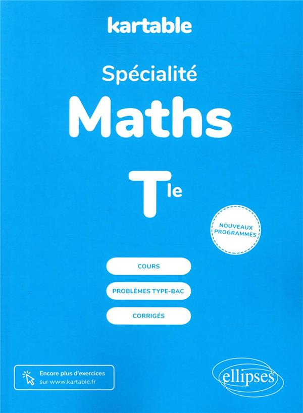Spécialité Maths Tle