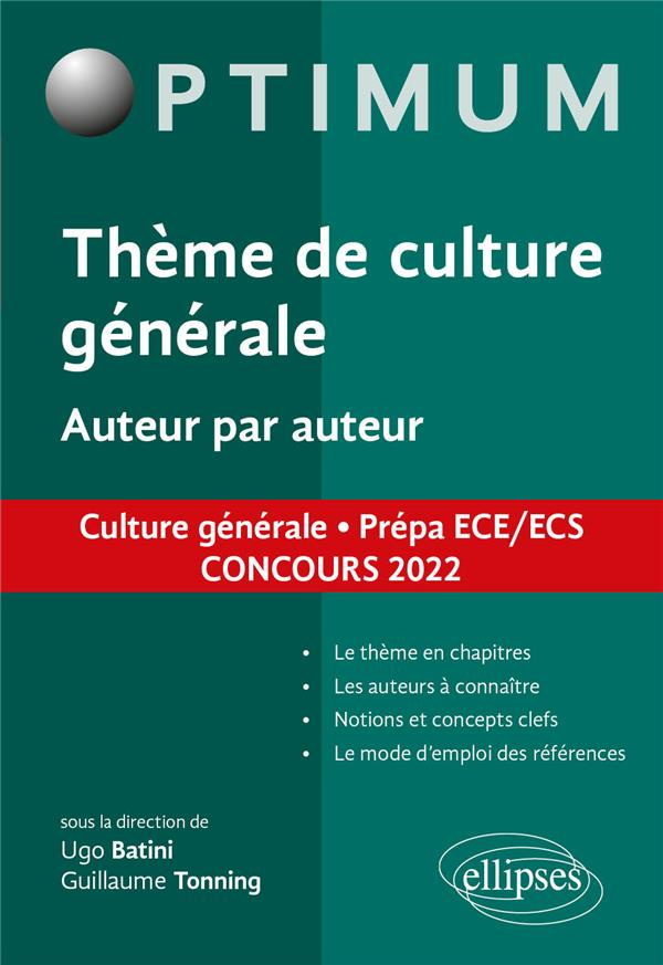 Aimer, auteur par auteur. Littérature, philosophie, culture générale. Prépa ECG. Concours 2022