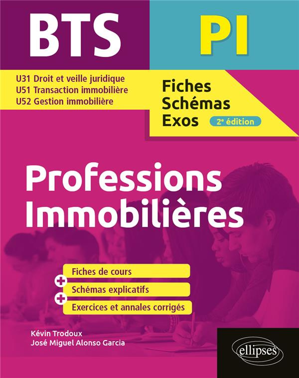 BTS Professions immobilières Programmes de 1re et 2e années. Annales corrigées, 2e édition