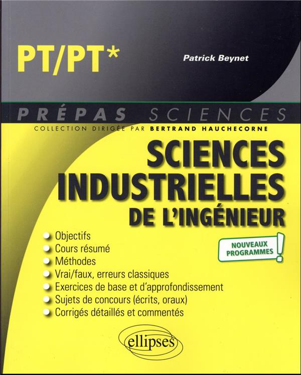 Sciences industrielles de l'ingénieur PT/PT*