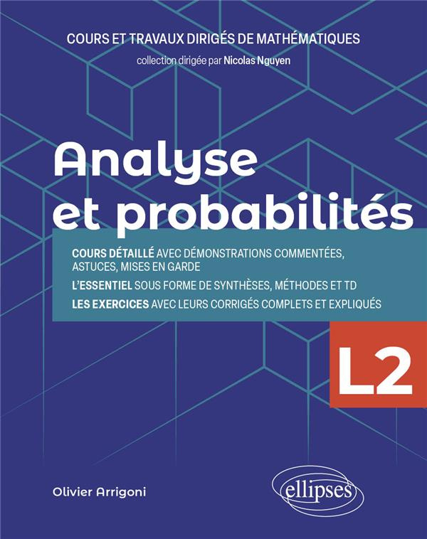 Analyse et probabilités Mathématiques Licence 2e année. Edition 2024