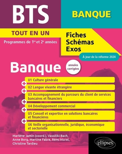 BTS Banque Programmes de 1re et 2e années. Annales corrigées
