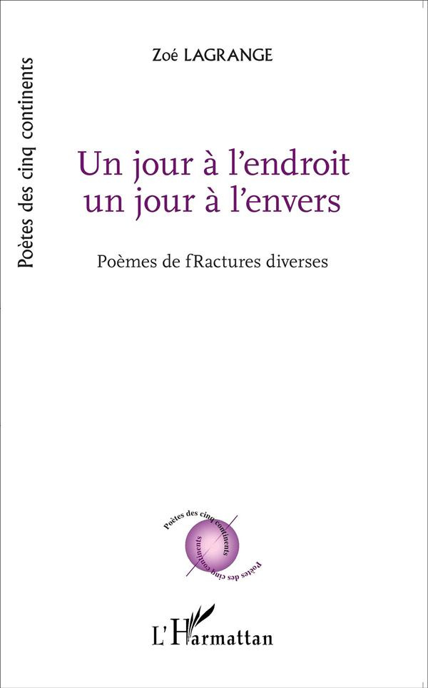 Un jour à l'endroit un jour à l'envers. Poèmes de fractures diverses