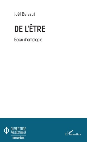 De l'être. Essai d'ontologie