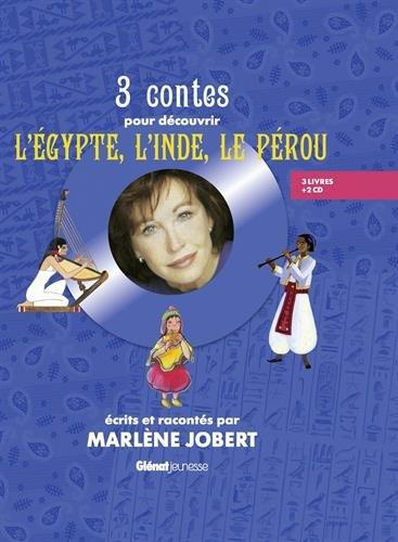 3 contes pour découvrir l'Egypte, l'Inde et le Pérou. Avec 3 livres et 2 cd audio, avec 2 CD audio
