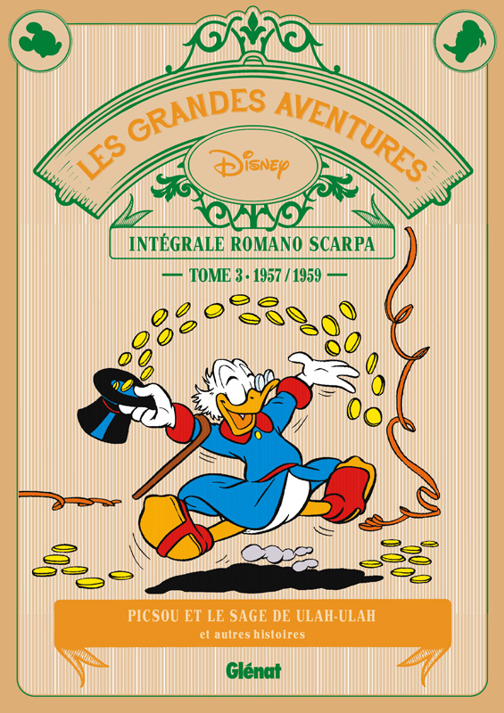 Les grandes aventures - Intégrale Romano Scarpa Tome 3 : 1957/1959. Picsou et le sage de Ulah-Ulah e