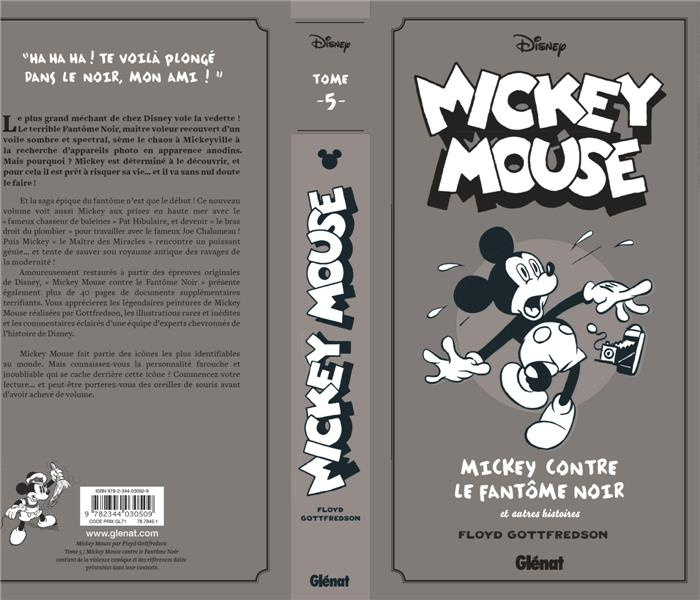 Mickey Mouse Tome 5 : Mickey contre le Fantôme noir et autres histoires
