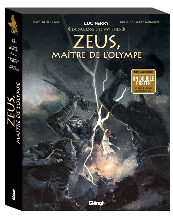 Coffret Zeus, maître de l'Olympe en 3 volumes. La Naissance des Dieux ; Les Guerres de Zeus ; Les Am