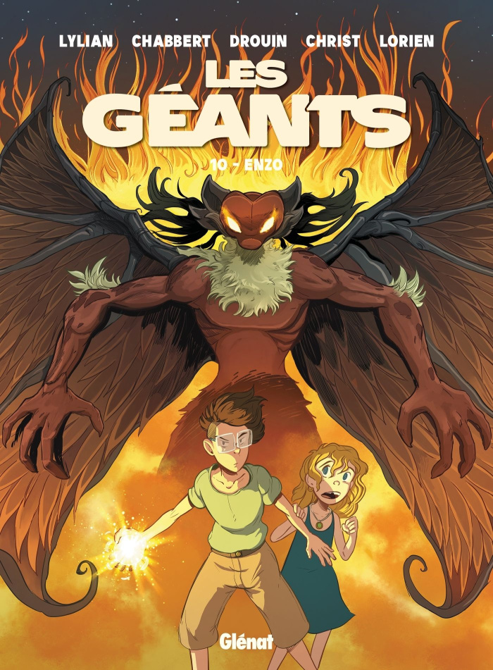 Les géants Tome 10 : Enzo. Avec 2 cartes à collectionner