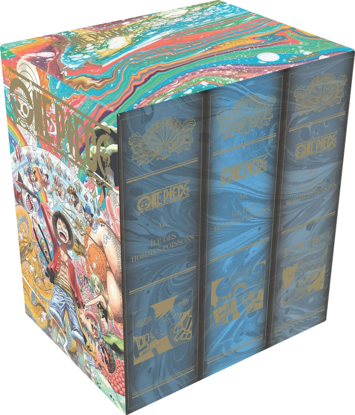 One Piece - Coffret PLEIN Ile des hommes-poissons : Tomes 62 à 70