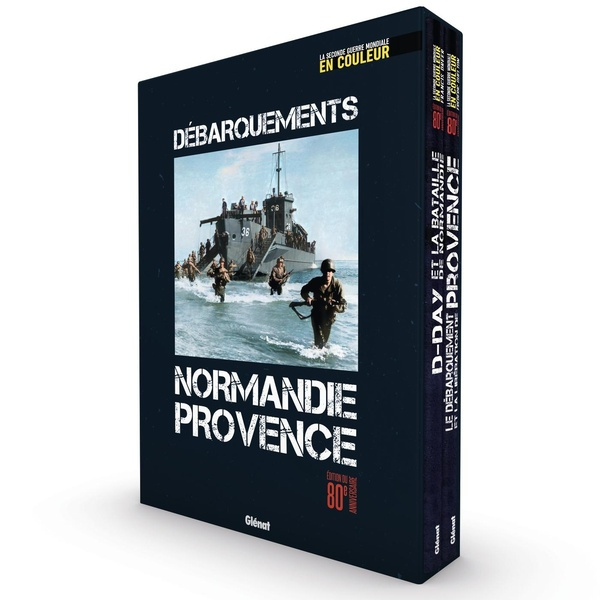 Débarquements Normandie et Provence. Coffret en 2 volumes