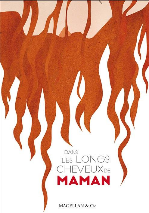 Dans les longs cheveux de maman