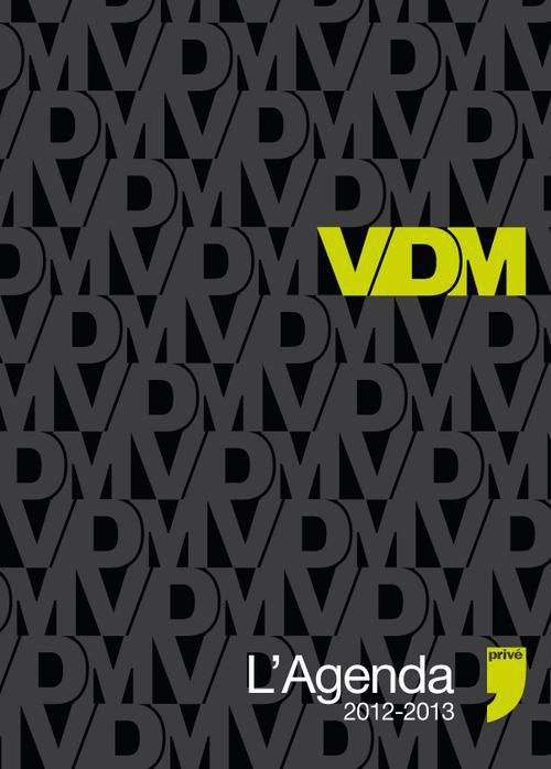 L'agenda VDM 2012-2013