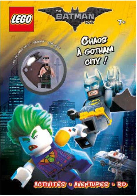 Lego The Batman Movie - Chaos à Gotham City ! Avec une figurine Lego Batman exclusive