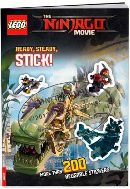 The Ninjago Movie. A vos marques, prêts, collez !