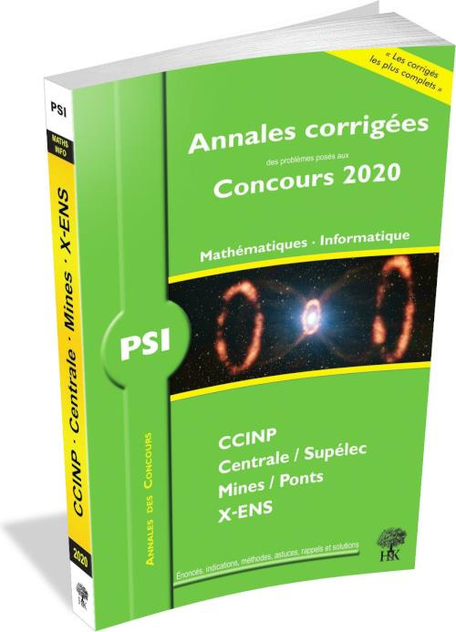 Mathématiques - Informatique PSI. Edition 2020