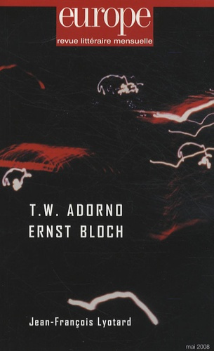 EUROPE ADORNO/ERNEST BLOCH N949 MAI 2008