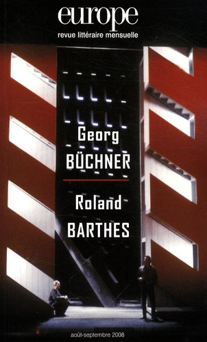EUROPE GEORG BUCHNER/ROLAND BARTHES 952/953