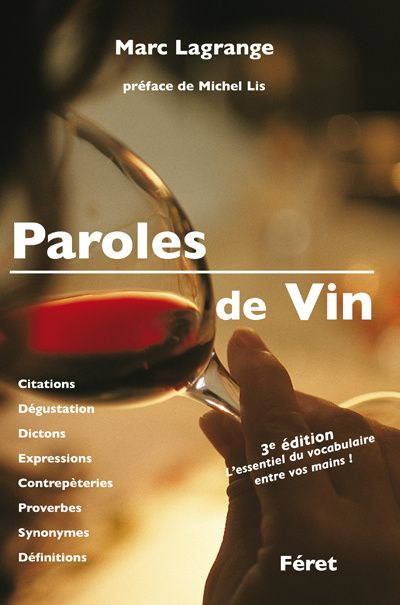 PAROLES DE VINS-3EME EDIT.