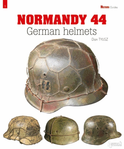 GERMAN HELMETS NORMANDY 1944