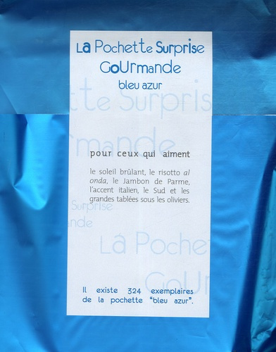 POCHETTE SURPRISE BLEU AZUR