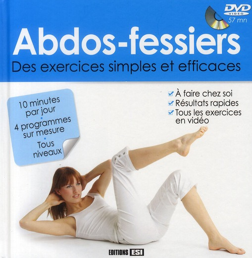 Abdos-fessiers. Des exercices simples et efficaces, avec 1 DVD