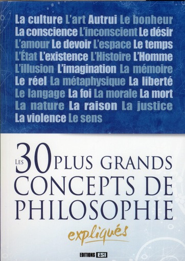 LES 30 PLUS GRANDS CONCEPTS DE PHILOSOPHIE EXPLIQUES
