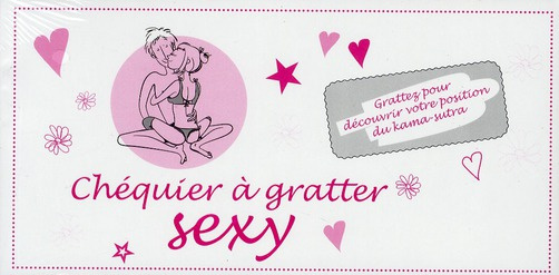 Chéquier à gratter sexy