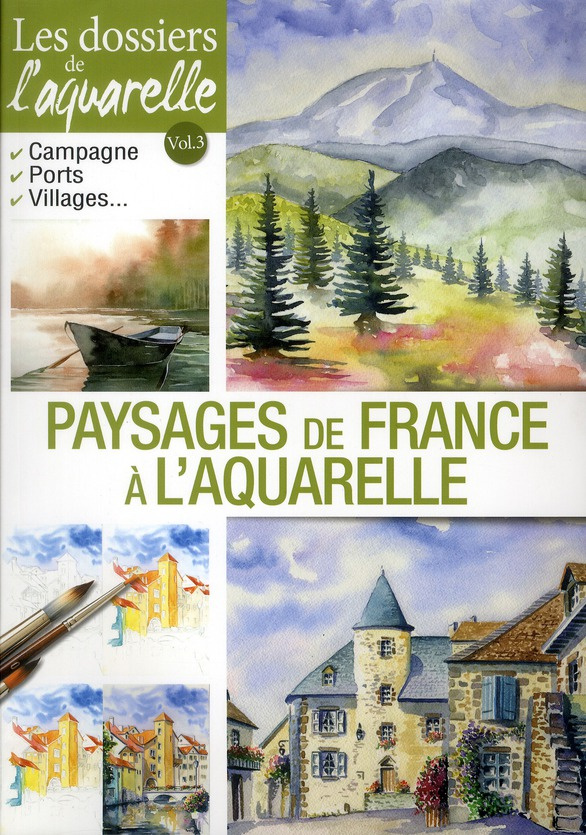 Paysages de France à l'aquarelle