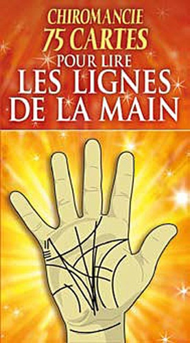 Chiromancie 75 cartes pour lire les lignes de la main