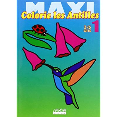 Maxi colorie les antilles