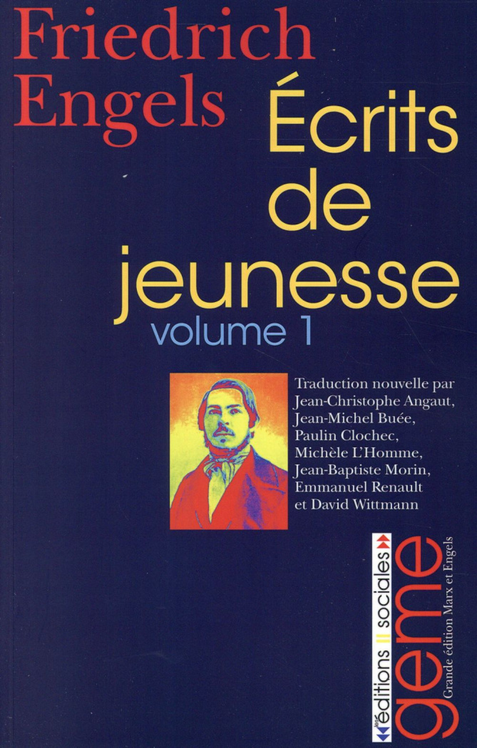 Ecrits de jeunesse. Volume 1