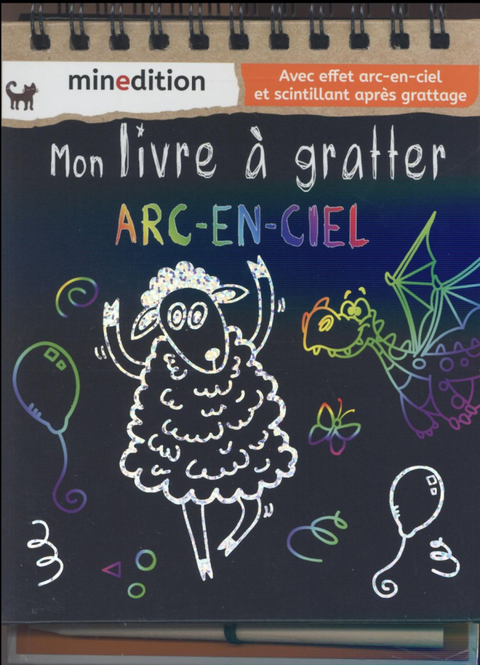 Mon livre à gratter arc-en-ciel