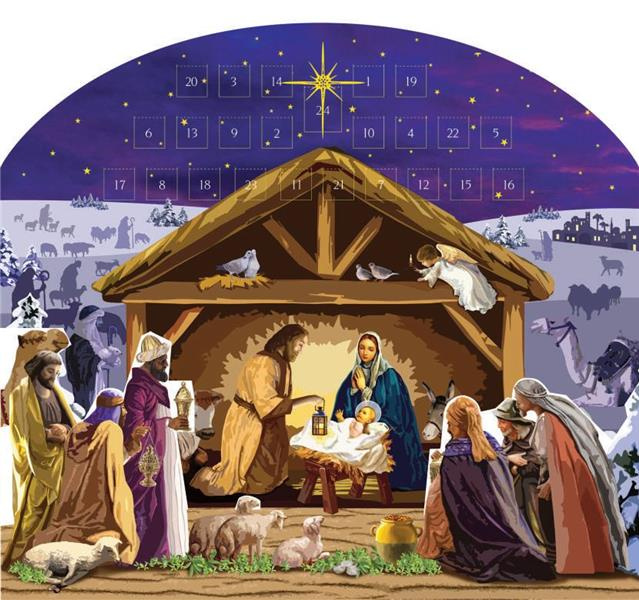 CALENDRIER DE L'AVENT RELIGIEUX - L'ETOILE DE BETHLEEM - EVANGELISTI