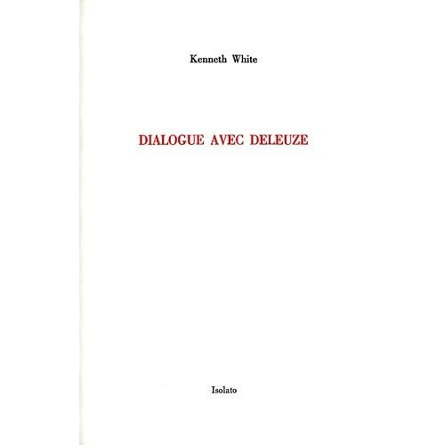 Dialogue avec Deleuze