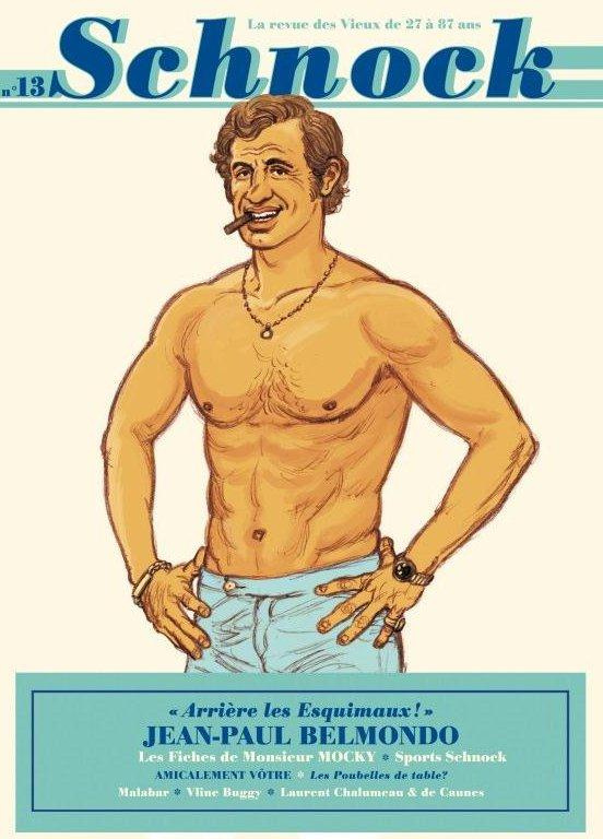 Schnock N° 13 : Jean-Paul Belmondo. "Arrière les Esquimaux !"