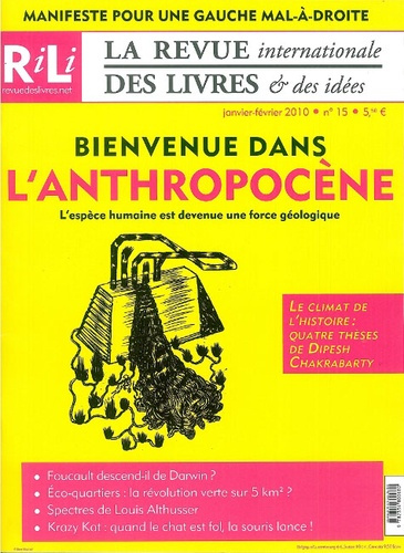 La revue internationale des livres & des idées N° 15, Janvier-février 2010 : Bienvenue dans l'anthro