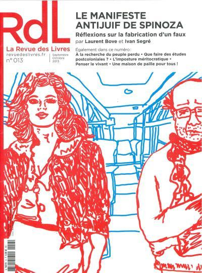 La revue des livres N° 13, septembre/octobre 2013 : Le manifeste antijuif de Spinoza. Réflexions sur