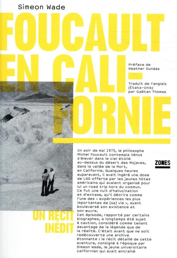 Foucault en Californie. Un récit inédit