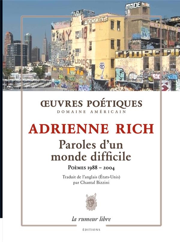 Paroles d'un monde difficile. Poèmes 1988-2004