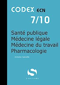 Santé publique - Médecine légale - Médecine du travail - Pharmacologie
