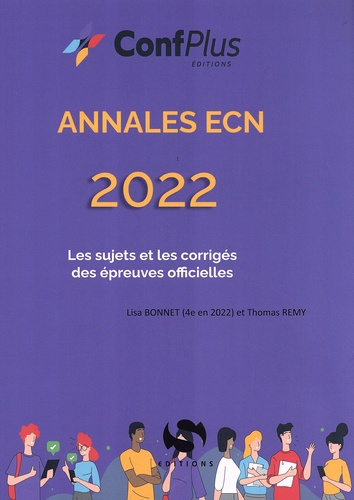 Annales ECN 2022. Le sujets et les corrigés des épreuves officielles