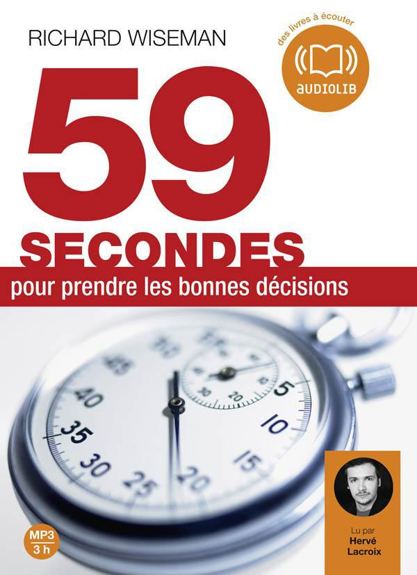 59 secondes pour prendre les bonnes décisions. 1 CD audio MP3