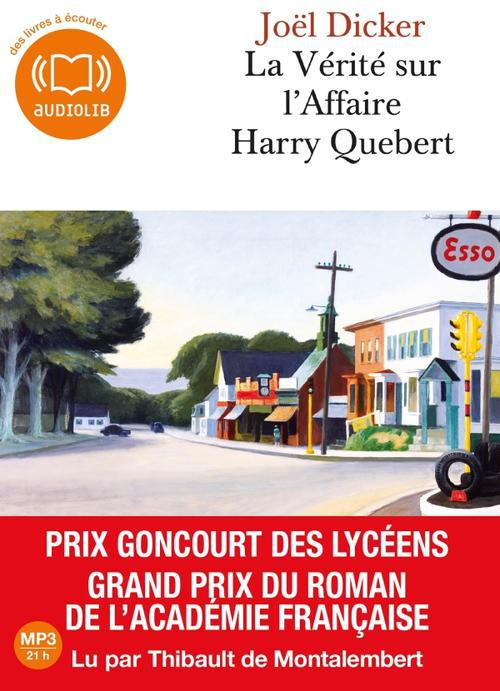 La vérité sur l'affaire Harry Quebert. 2 CD audio MP3