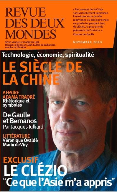 Revue des deux Mondes Novembre 2020 : Le siècle de la Chine